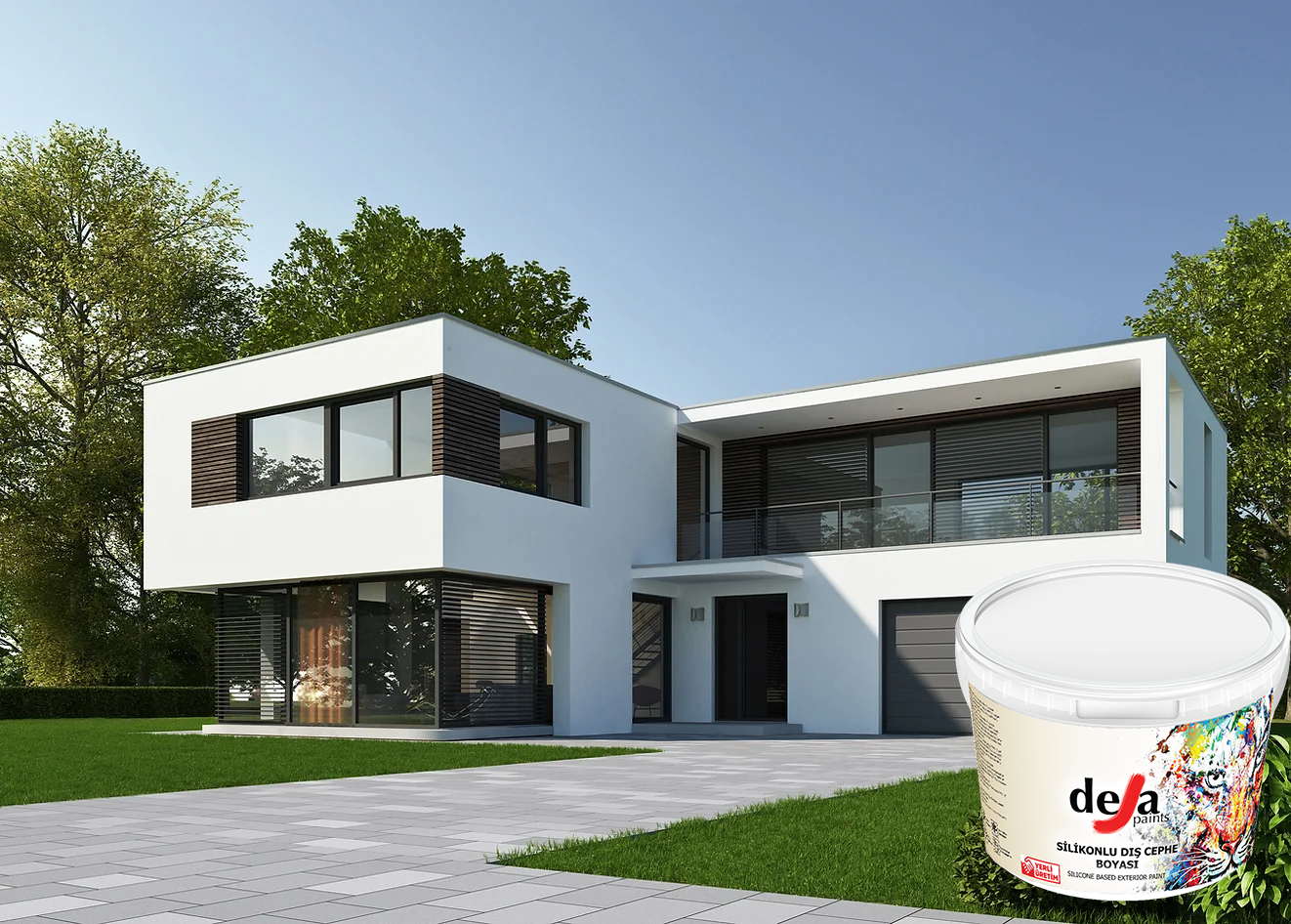 Sunset in the mountains